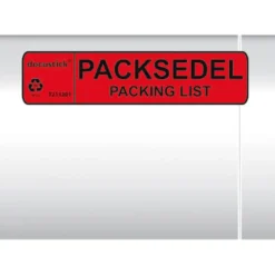 Packsedelskuvert Docustick C5 med tryck, självhäftande, 1000 st