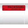 Packsedelskuvert Docustick C4 med tryck, självhäftande, 500 st