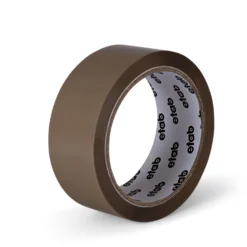Packtejp Etab PP 543/28 Brun, tystavrullande, 66m x 38mm