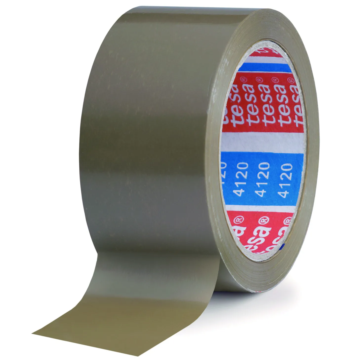Packtejp Tesa 4120 PVC, brun, 50mm x 66m