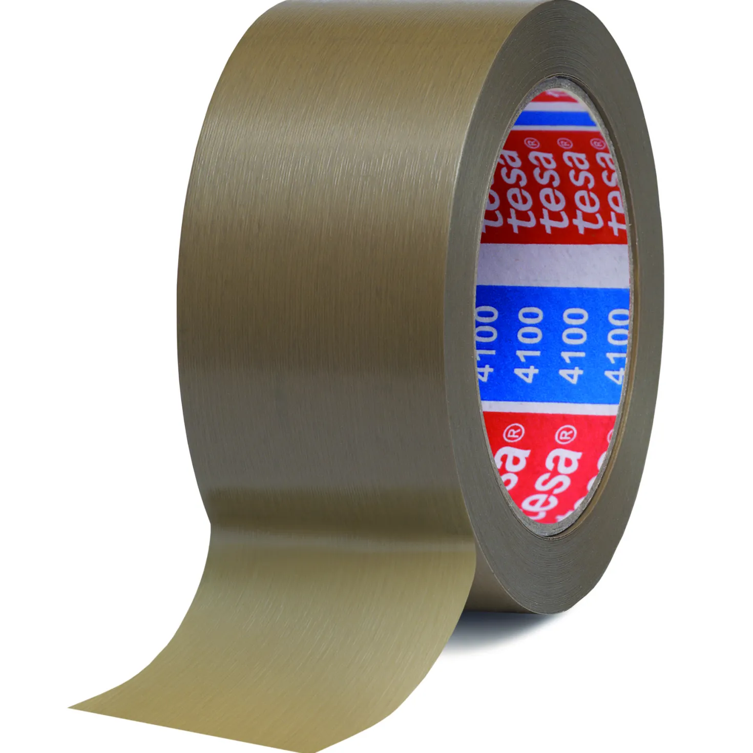 Packtejp Tesa 4100 PVC Brun, 50mm x 66m