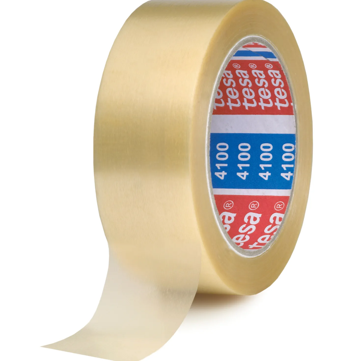 Packtejp Tesa 4100 Transparent, 38mm x 66m, PVC