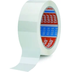 Packtejp Tesa 4024 Transparent, tyst avrullning, 50mm x 66m
