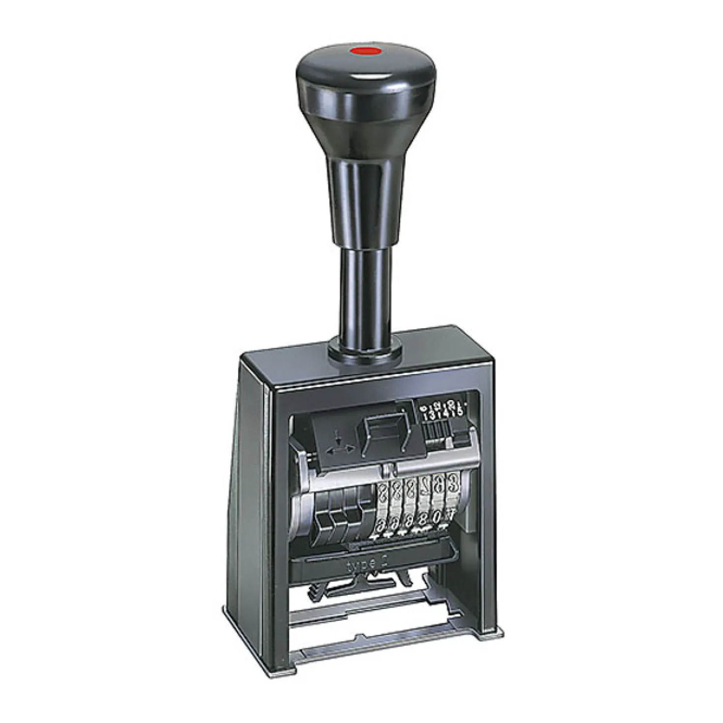 Pagineringsstämpel Reiner B6K, 6 hjul, 4,5mm texthöjd
