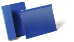 Pallficka Durable A5L vikbar kant, transparent