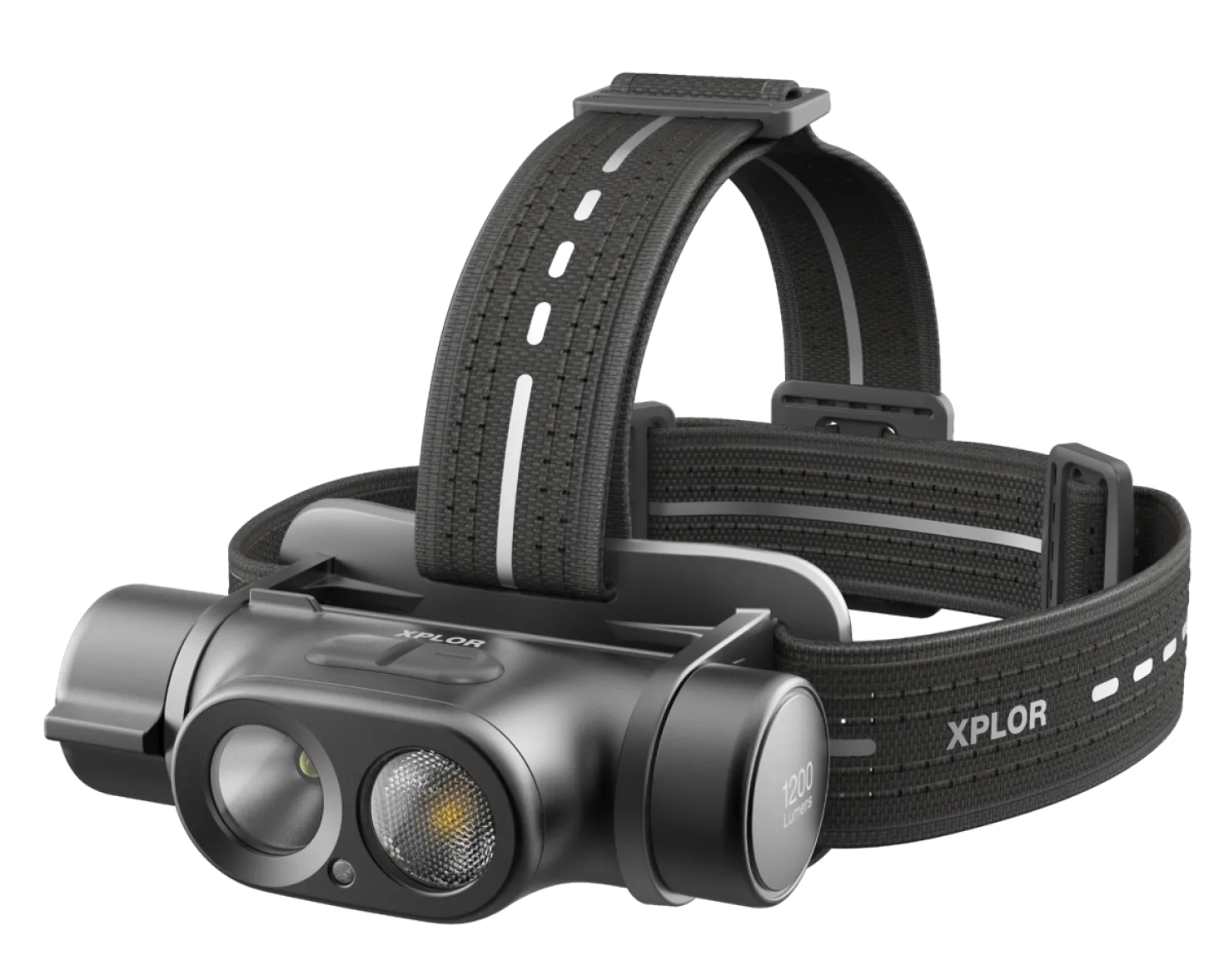 Pannlampa GP Xplor PHR19, 1200 lumen, dubbla linser