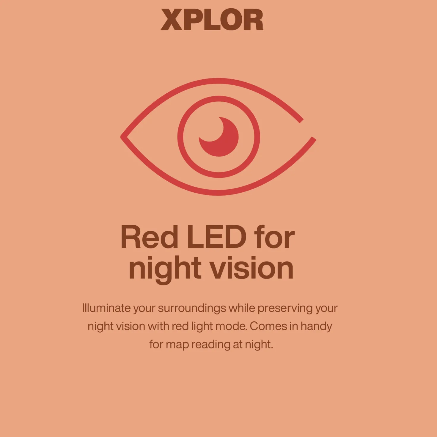 Pannlampa GP Xplor PHR16, 300 lumen, laddbar, 44 g