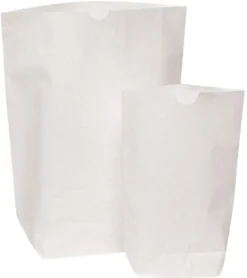 Papperkanister Sexkantsbotten Vit, 215x300 mm, 2 kg, 500 st