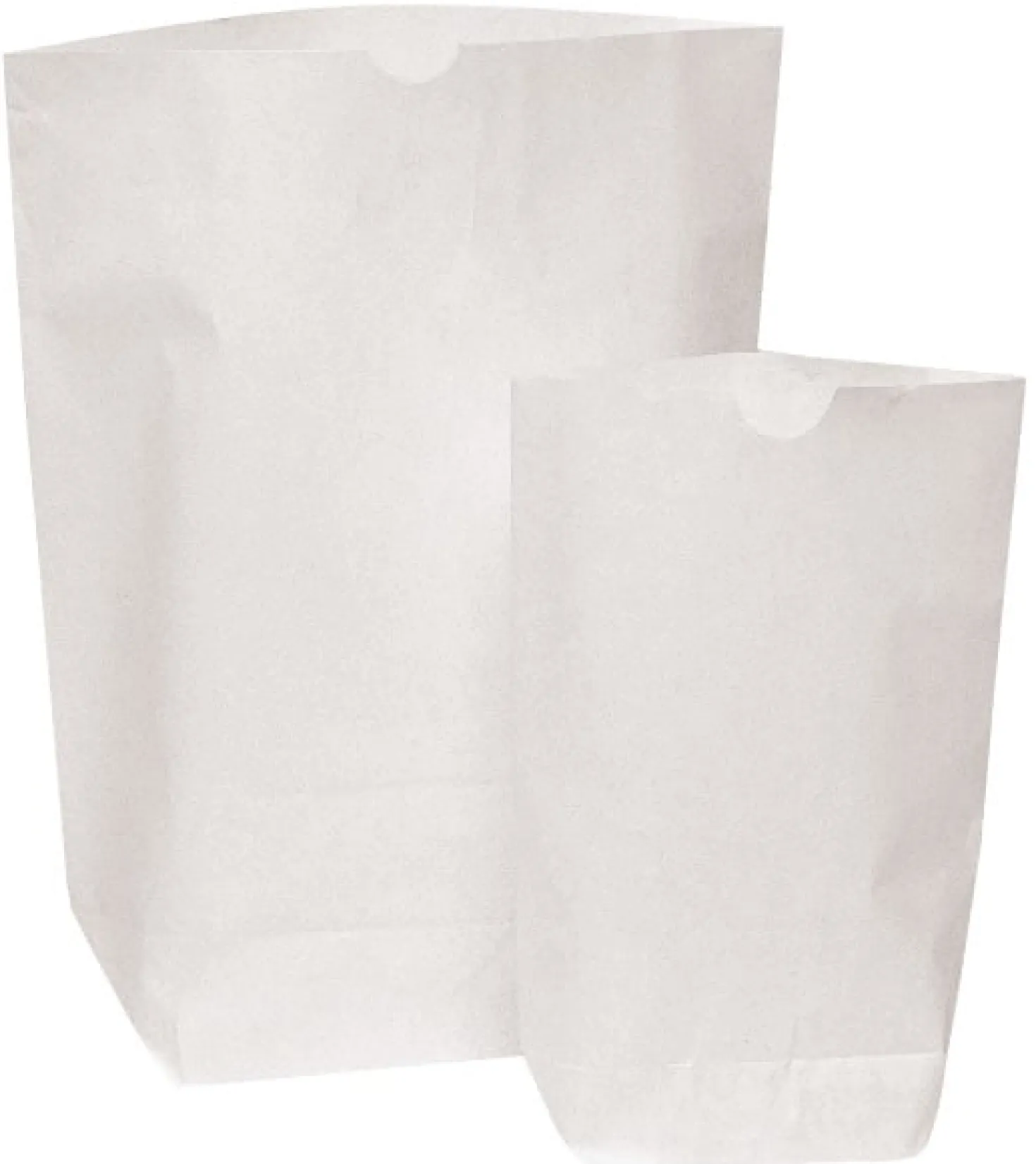 Papperkanister Sexkantsbotten Vit, 215x300 mm, 2 kg, 500 st