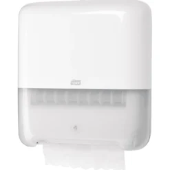 Pappershandduksdispenser Tork H1 Matic, vit, ark för ark
