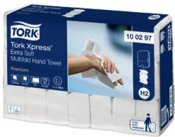 Pappershandduk Tork H2 Premium Extra Soft, 2-lags, 2100 st