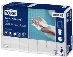 Pappershandduk Tork H2 Xpress Mjuk, 2-lags, 2310 st