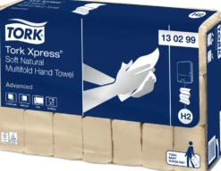 Pappershandduk Tork H2 Xpress Natur, multifold, 3780 ark