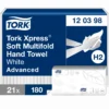 Pappershandduk Tork Xpress Soft Multifold H2, 2-lags vit, 3780 st