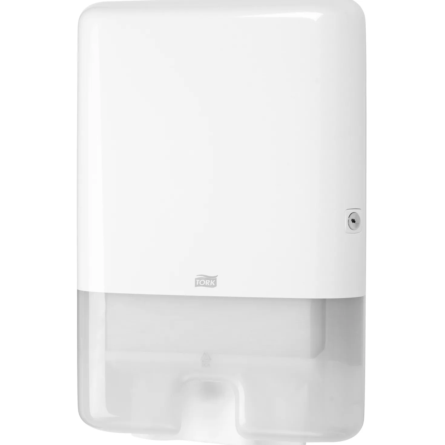 Pappershandukshållare Tork H2 Xpress Multifold Dispenser, vit