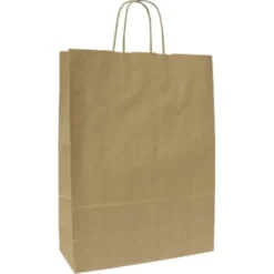 Papperskasse Recycled Brun, 18x8x25 cm, 300 st