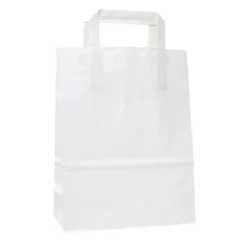 Papperskasse TakeAway Vit, 26x17x25cm, 250 st