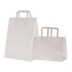 Papperskasse vit kraftpapper 44L, 450x180x480mm, 200 st
