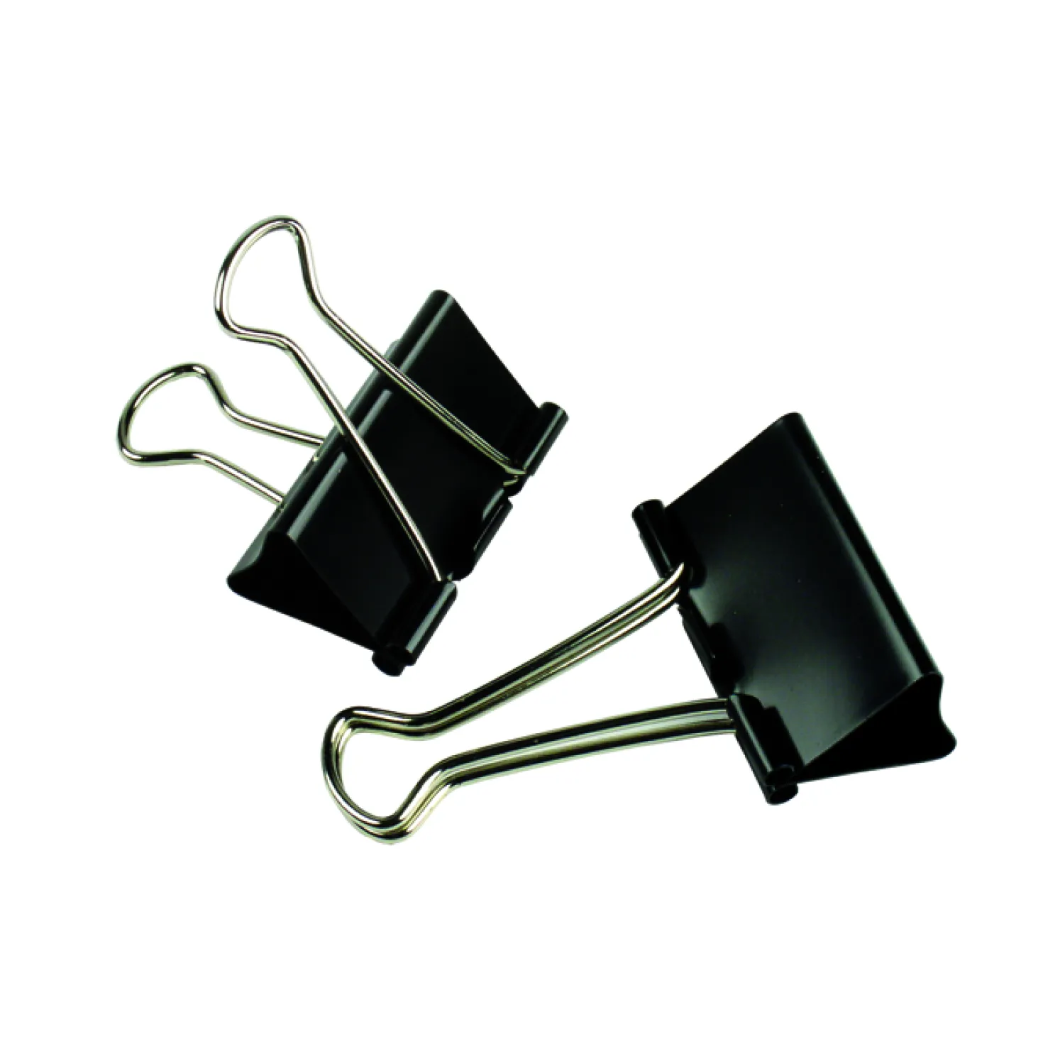 Pappersklämma Fold Back BNT Office 32 mm, svart