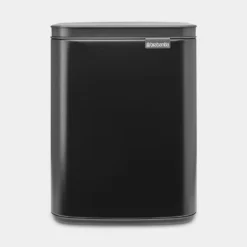 Papperskorg Brabantia BO, matt svart, 7L