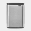Papperskorg Brabantia BO, matt stål, grå, 4L
