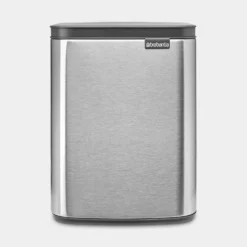 Papperskorg Brabantia BO, matt stål, 7L