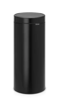 Papperskorg Brabantia Touch Bin New, 30L, matt svart