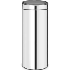 Papperskorg Brabantia Touch Bin New, 30L, blankt stål
