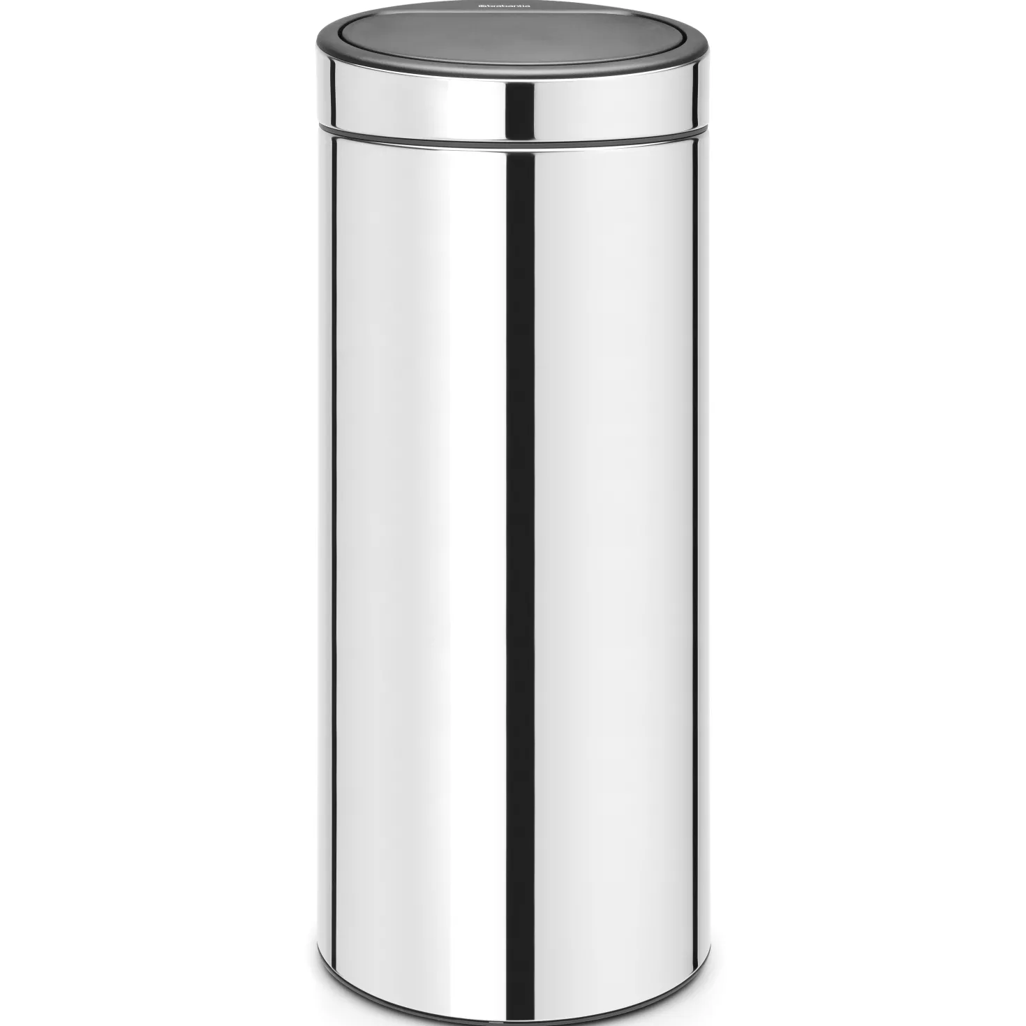 Papperskorg Brabantia Touch Bin New, 30L, blankt stål