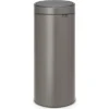 Papperskorg Brabantia Touch Bin New, 30L, platinum