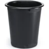 Papperskorg Durable Basic, svart, 13 liter