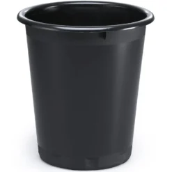 Papperskorg Durable Basic, svart, 13 liter