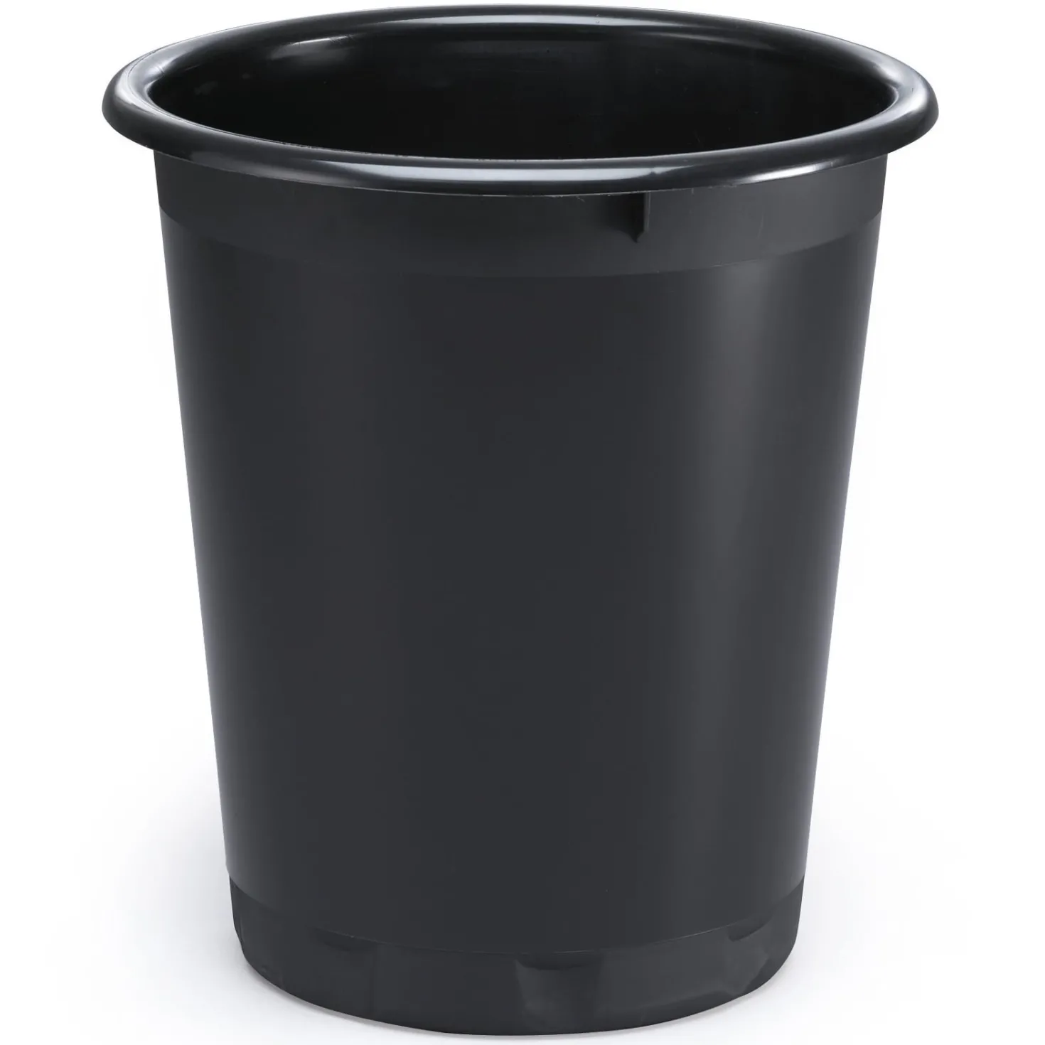 Papperskorg Durable Basic, svart, 13 liter