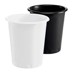 Papperskorg Durable Basic, svart, 13 liter
