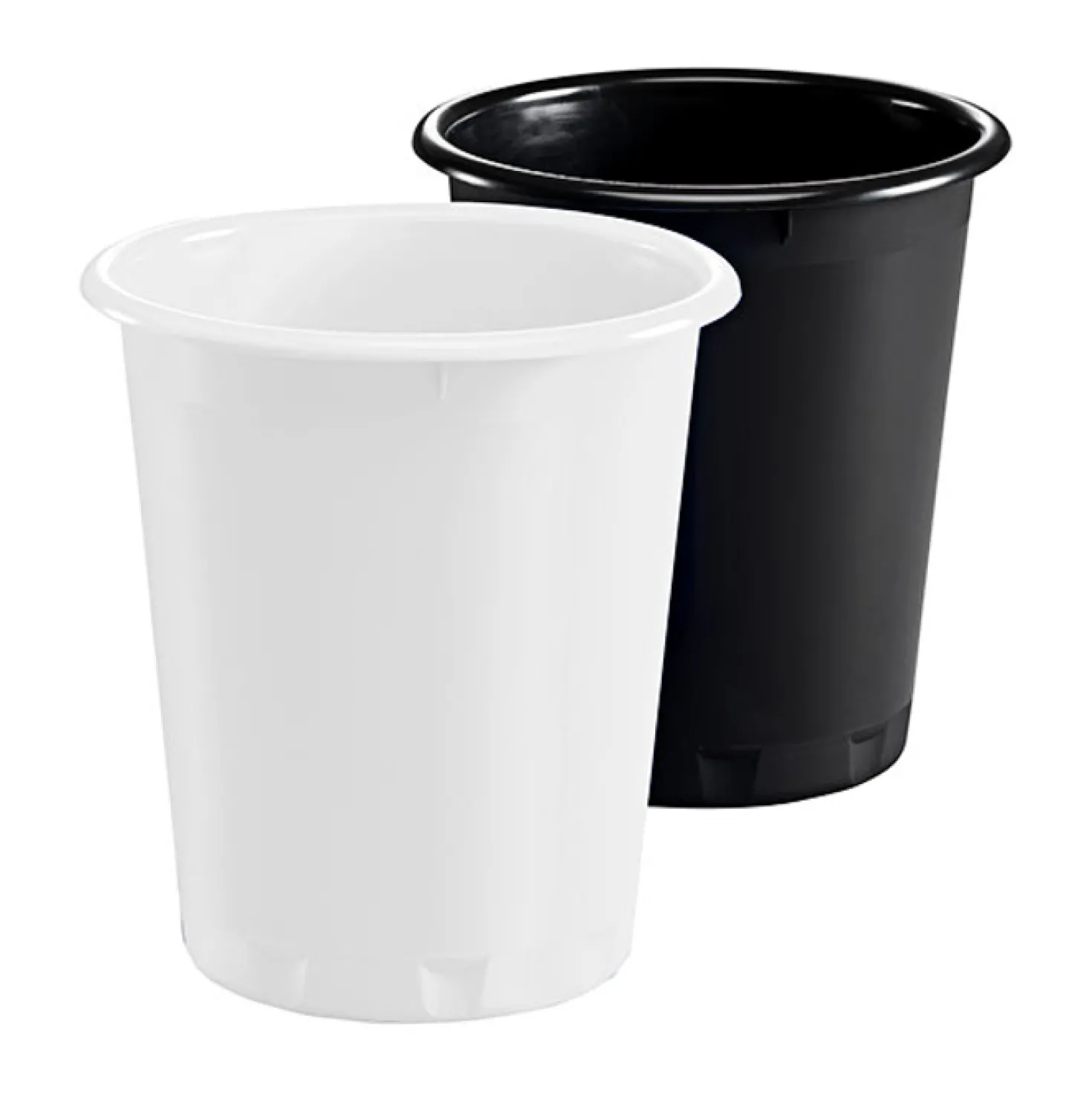 Papperskorg Durable Basic, svart, 13 liter