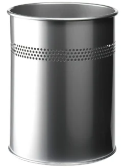 Papperskorg Durable Metall Rund, 15 liter