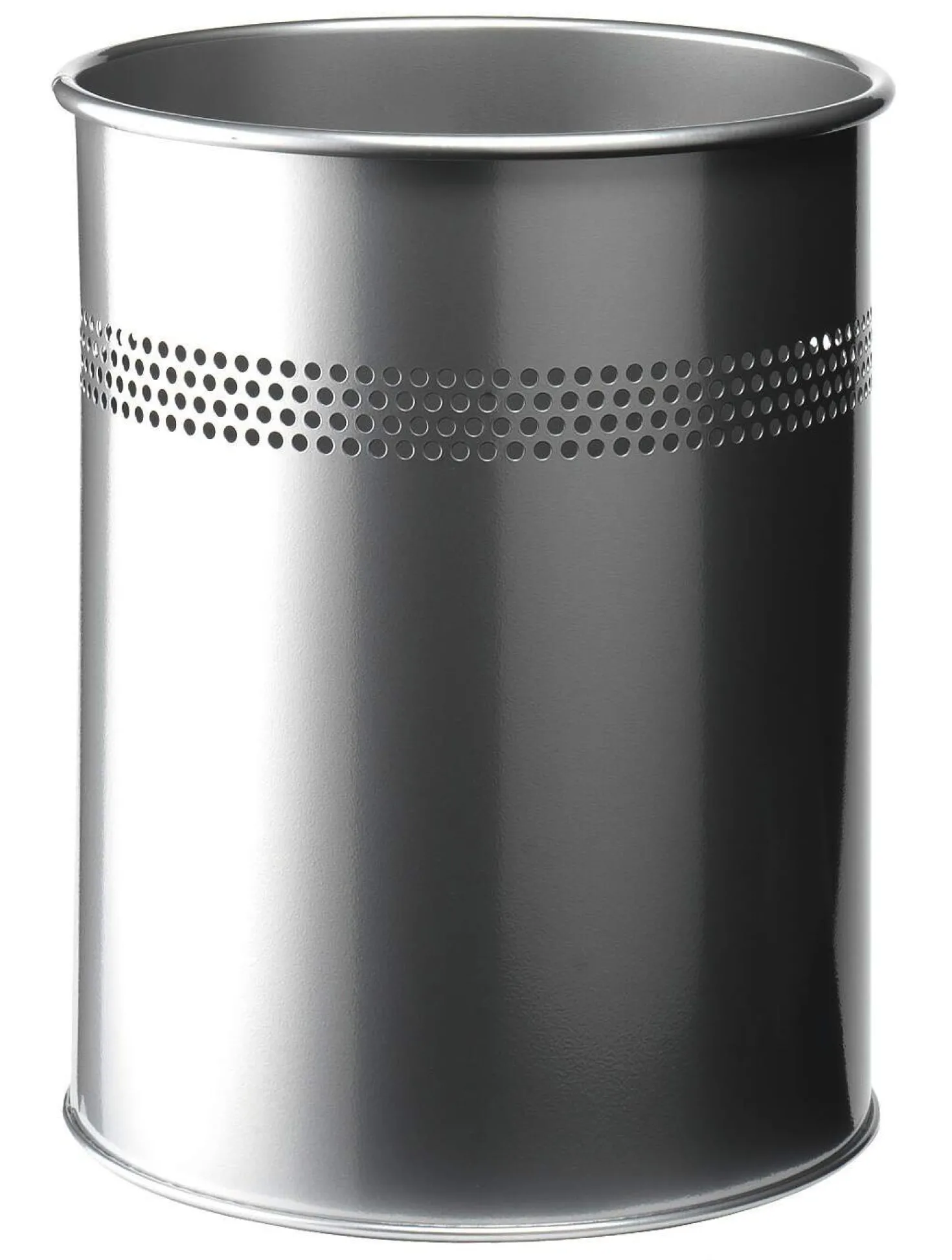 Papperskorg Durable Metall Rund, 15 liter