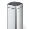 Papperskorg Durable No Touch Sensor, rostfritt stål, 35 liter