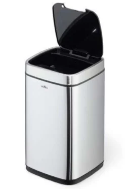 Papperskorg Durable No Touch, sensoröppning, 21 liter