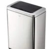 Papperskorg Durable No Touch Duo Sensor, 2x20 liter, rostfritt stål