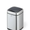 Papperskorg Durable No Touch Sensor, rostfritt stål, 6 liter