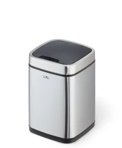 Papperskorg Durable No Touch Sensor, rostfritt stål, 6 liter