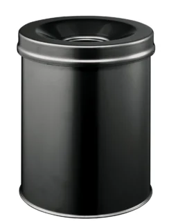 Papperskorg Durable SAFE 15, självsläckande, metall, 15 liter