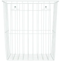 Papperskorg Scaldia Tork Trådkorg, väggmonterad, vit, 20 liter