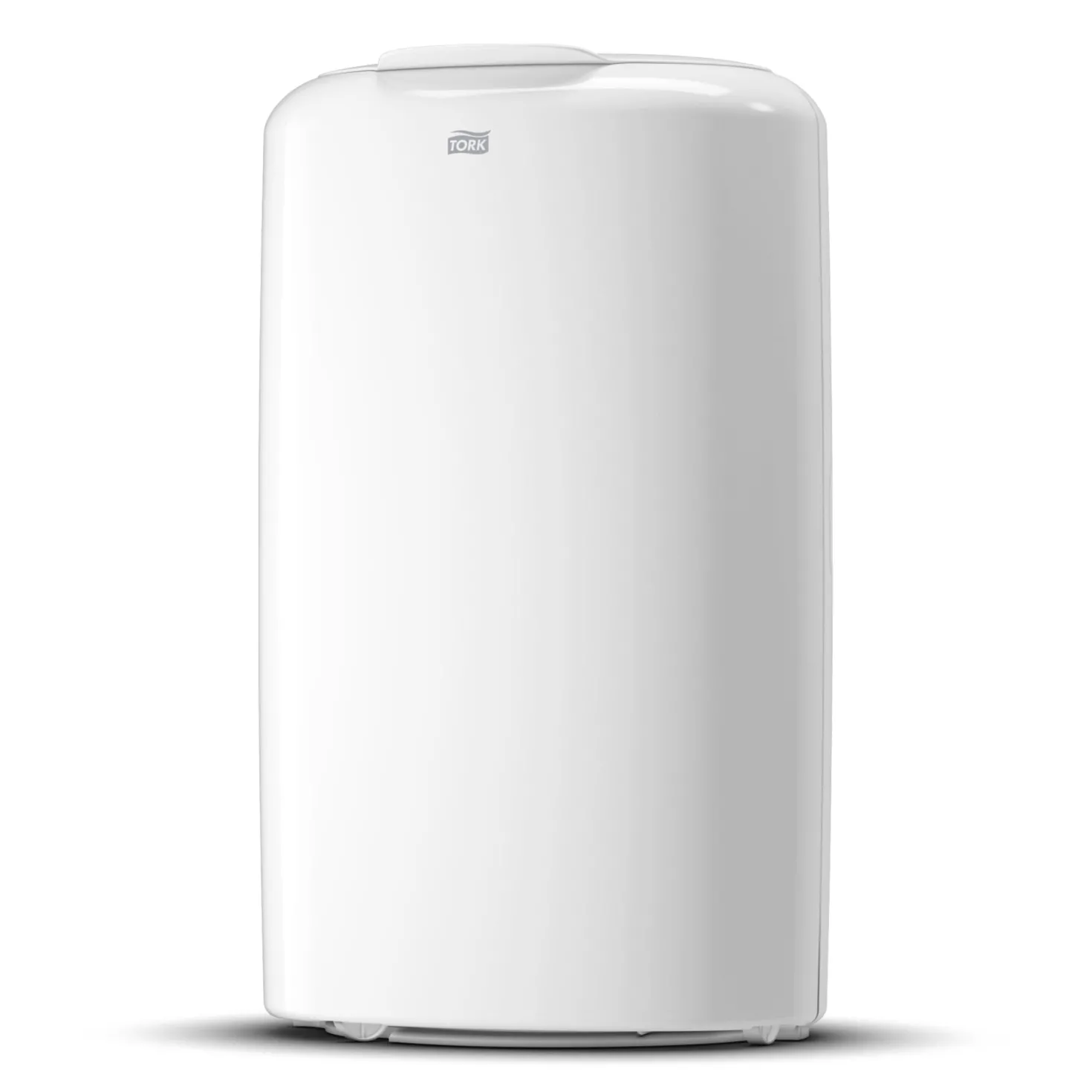 Papperskorg Tork B1, 50 liter, vit, vägg eller golv