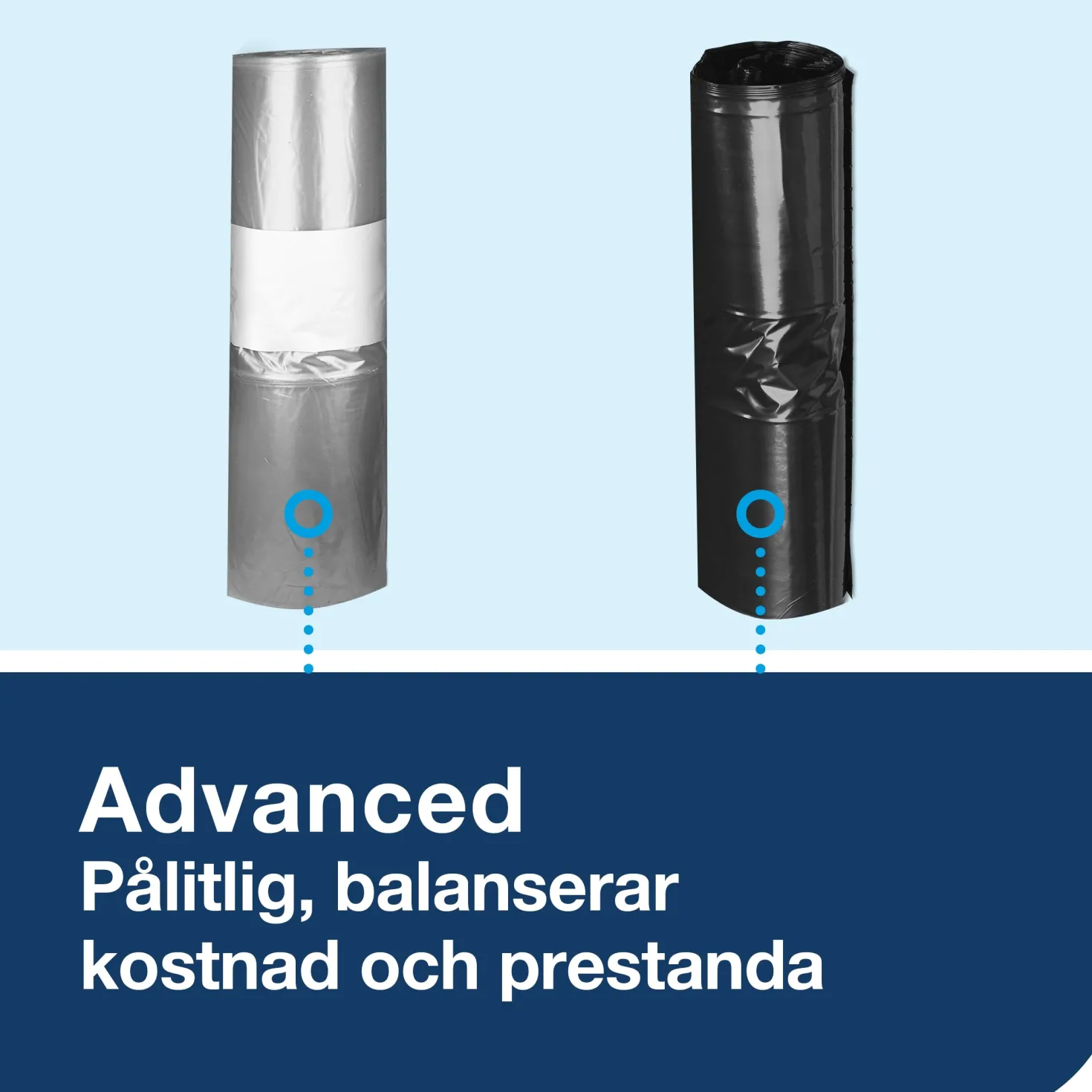 Papperskorg Tork B3 Mini, 5 liter, svart