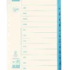 Pappersregister Esselte Jopa Original A4 Jan-Dec, 12 flikar