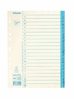 Pappersregister Jopa Original A-Ö, A4, mångfaldshålslagning