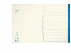 Pappersregister Jopa Original A3L A-Ö, alfabetisk, blå flikar