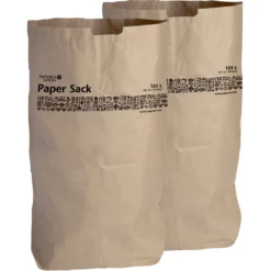 Papperssopsäck 2-lagers Våtstarkt Kraftpapper, 160L, 50 st